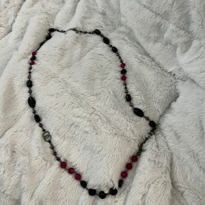 Lia Sophie Pink & Black necklace